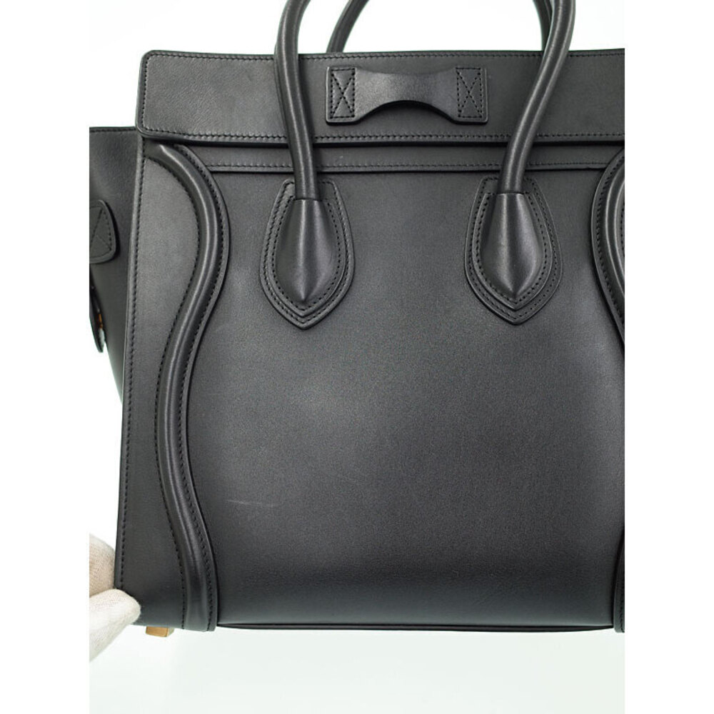 Celine Shopper Tote Luggage Logo Handbag - Picture 6 of 9
